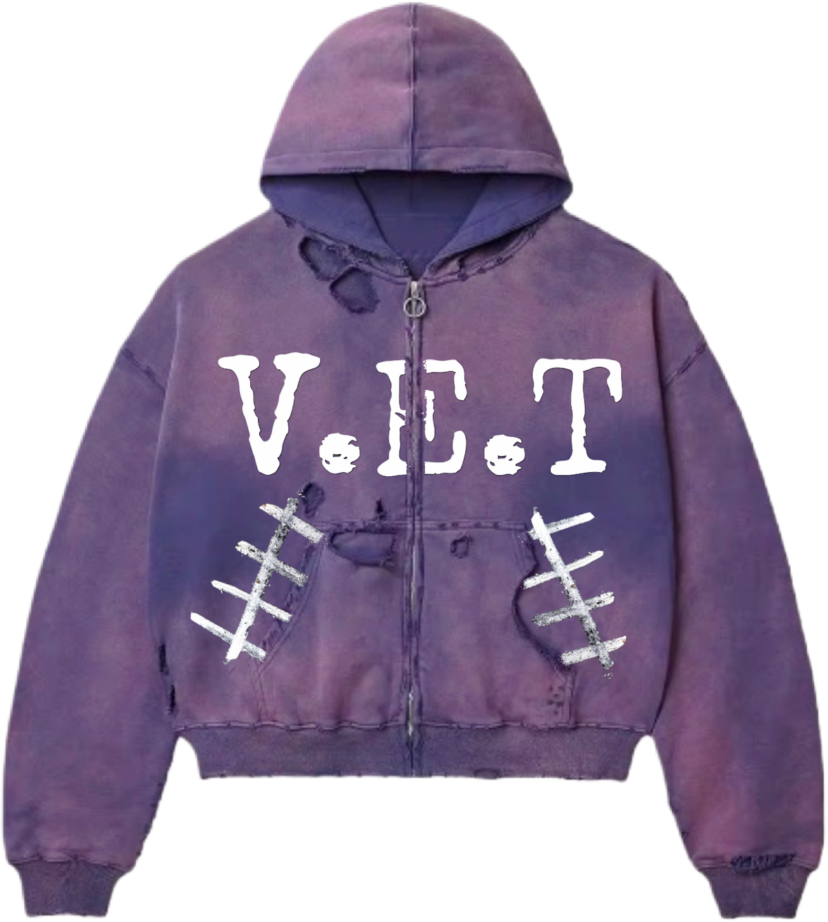V.E.T TALLY MARKS HOODIE